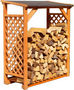Fire wood shed-Ideanature-Abri Bûches Miel en Bois 119x148x69cm