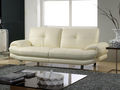 2-seater Sofa-WHITE LABEL-Canapé Cuir 2 places SWAN