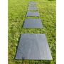 Japanese paving stone-CLASSGARDEN-Dalle Pas Japonais Carré 40x40 - Pack de 12 pièces