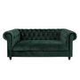 Chesterfield sofa-DUTCHBONE-Canapé Chester velours vert