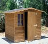 Wood garden shed-Cihb-Abri de jardin en pin 3m² Supra