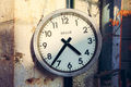 Wall clock-industrial for home