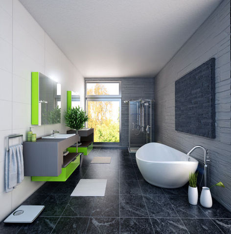 Atlantic Bain - Interior decoration plan - Bathrooms-Atlantic Bain-Mercure