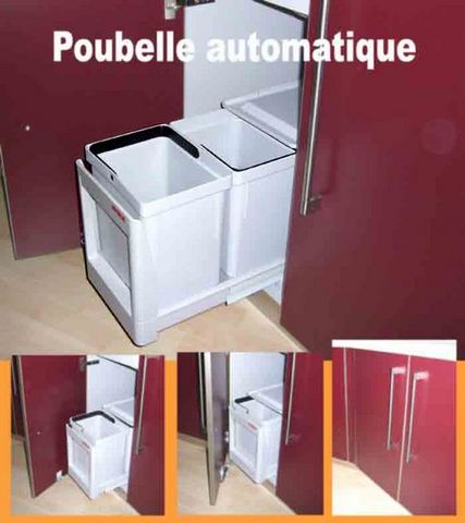 Ateliers De La Balme - Sliding kitchen dustbin-Ateliers De La Balme