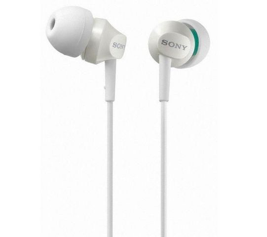 SONY - A pair of headphones-SONY-Ecouteurs intra-auriculaires MDR-EX50LP - blanc