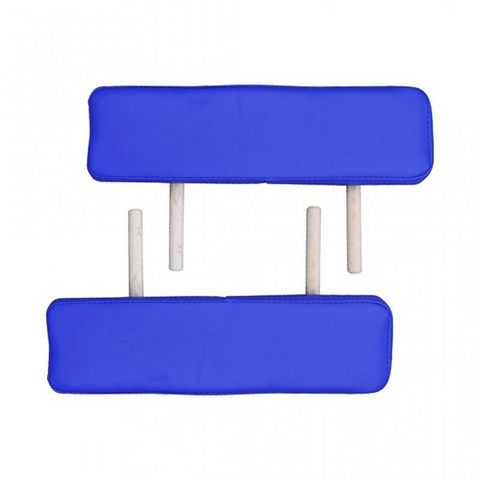 WHITE LABEL - Massage table-WHITE LABEL-Table de massage 2 zones bleu