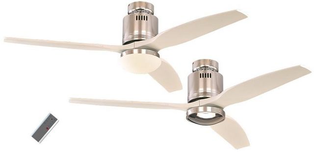 Casafan - Ceiling fan-Casafan-Ventilateur de plafond DC, moderne 132 Cm chrome p
