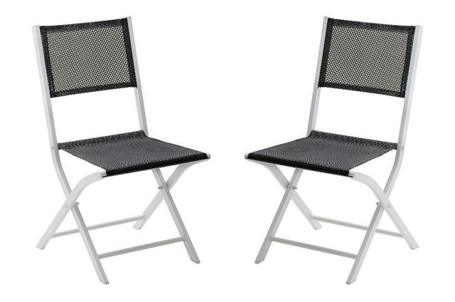 WILSA GARDEN - Folding garden chair-WILSA GARDEN-Chaise pliante Modulo (Lot de 2)