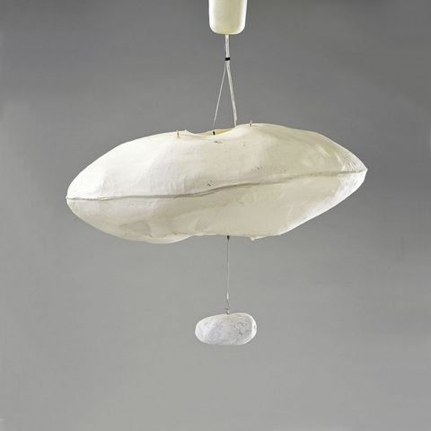 Celine Wright - Hanging lamp-Celine Wright-GIBOULEE - suspension en papier japonais 50 cm