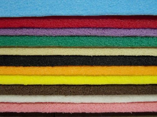 FEUTRINE- VELOURS - Foam craft paper-FEUTRINE- VELOURS-Décovelle - au rouleau ou en pochettes