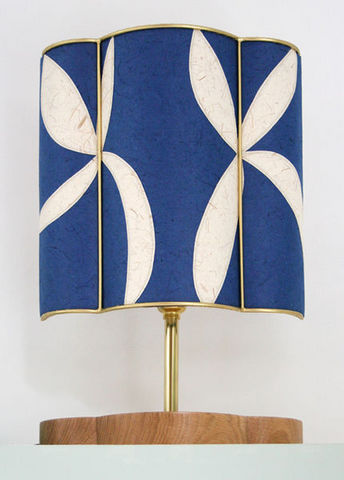 Sarah Walker Artshades - Table lamp-Sarah Walker Artshades-Applique half shade