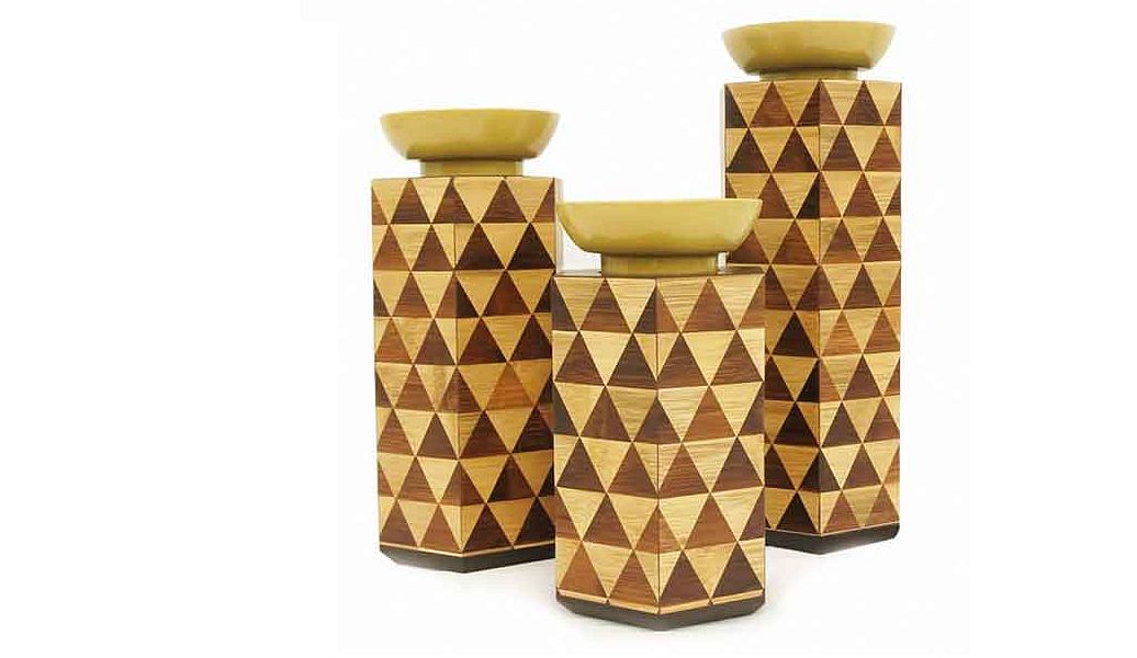 BAMBUNIQUE Ziervase Dekorative Vase Dekorative Gegenstände  | 