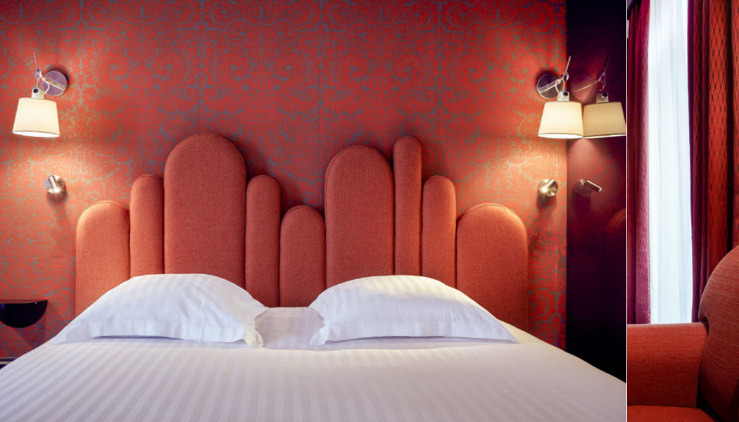 exquise / esquisse Ideen: Hotelzimmer Schlafzimmer Betten  | 