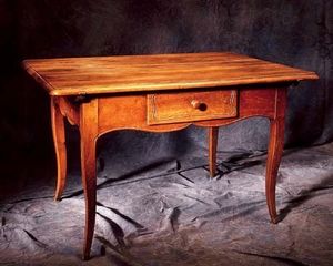 Bertrand Klein - table pieds biche alsace - Elsässischer Tisch
