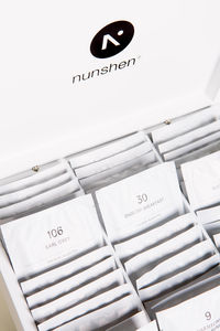 NUNSHEN - coffret mousselines 9 compartiments  - Teekasten