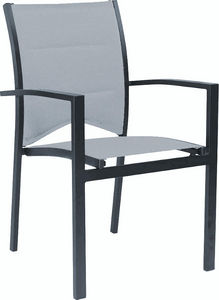 WILSA GARDEN - fauteuil de jardin modulo gris - Gartensessel