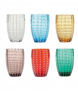 Zafferano - perle glass  set of 6 pieces... - 