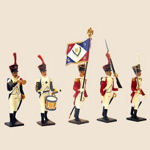Cbg Mignot - bataillon valaisan 1805 - Zinnsoldat
