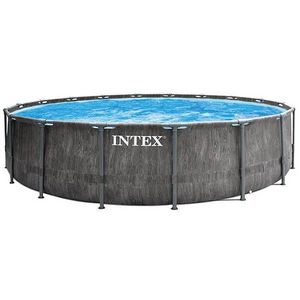 INTEX - ronde ø 5,49 m x 1,22 m - Pool Mit Stahlohrkasten