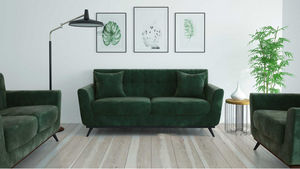 mobilier moss - stockholm vert - Sofa 3 Sitzer