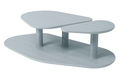 Originales Couchtisch-MARCEL BY-Table basse rounded en chêne gris agathe 119x61x35