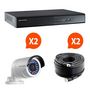 Sicherheits Kamera-HIKVISION-Kit videosurveillance Turbo HD Hikvision 2 caméra