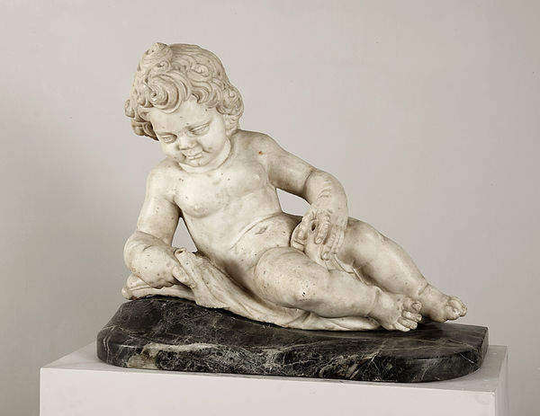 Galerie Jérôme Pla - Skulptur-Galerie Jérôme Pla-Sculpture en marbre 18ème siècle
