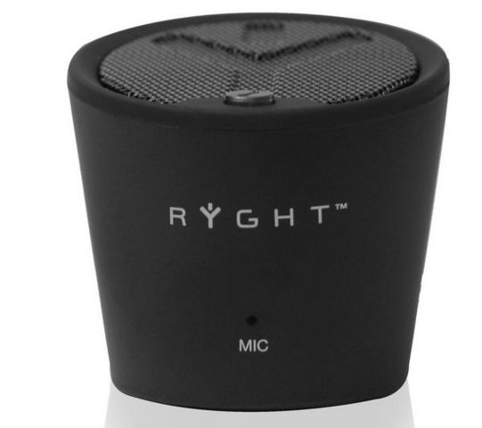 RYGHT AUDIO - Lautsprecher mit Andockstation-RYGHT AUDIO-Enceinte MP3 Pure Decibel - noir