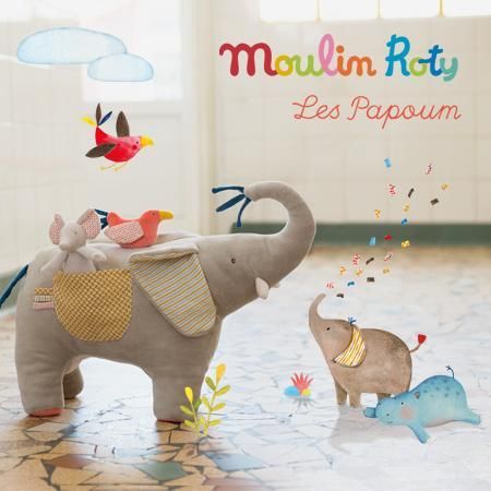 Moulin Roty - Stofftier-Moulin Roty