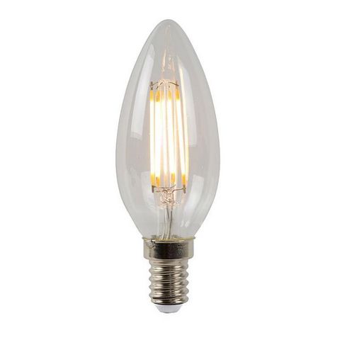 LUCIDE - LED Lampe-LUCIDE-Ampoule LED E14 4W/35W 2700K 320lm Bougie Filament