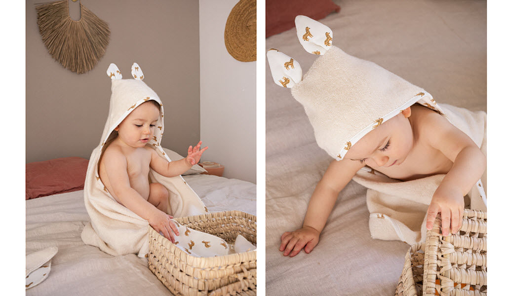 joey Capa toalla para bebé Baño y aseo niños El mundo del niño  | 