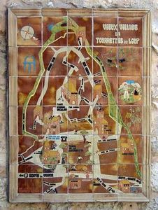 POTERIE TOURNESOL -  - Mapa Del Pueblo