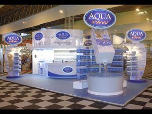 Quattro Display - aqua paw - Stand De Exposición