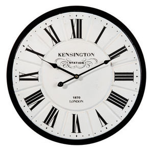 MAISONS DU MONDE - horloge bianca petit modèle - Reloj De Cocina