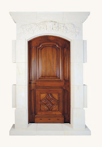 Ebenisterie D'art Bertoli - porte de style - Puerta De Entrada Maciza