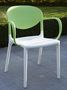 Comedor de exterior-WILSA GARDEN-Ensemble Green Garden 1 table + 2 fauteuils