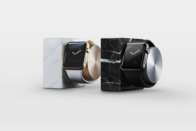 NATIVE UNION - Estación de carga-NATIVE UNION-DOCK for Apple Watch Marble Edition