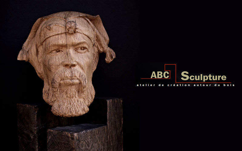 ABC SCULPTURE Scultura testa umana Statue Arte  | 