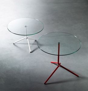PAOLO CAPPELLO - fil side tables - Tavolino Rotondo