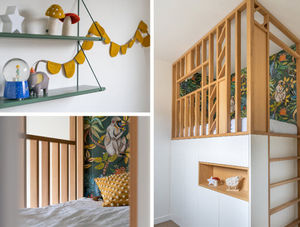 Adeline  PITHOIS GUILLOU - chambre enfant - Progetto Architettonico Per Interni