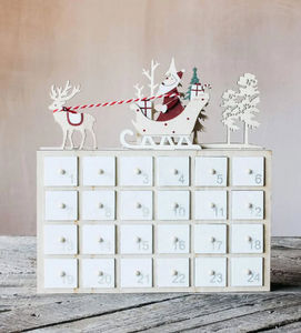 Graham & Green - santa on sleigh - Calendario Dell'avvento