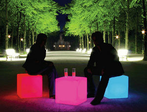 Moree - cube led accu outdoor - Oggetto Luminoso