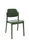 Sedia-MARCEL BY-Chaise april en hêtre vert oxyde chromique 49x50x7