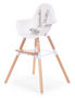 Seggiolone-WHITE LABEL-Chaise évolutive 2 en 1 pour bébé coloris blanc et