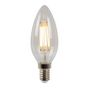 Lampadina a LED-LUCIDE-Ampoule LED E14 4W/35W 2700K 320lm Bougie Filament