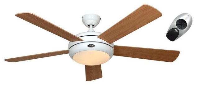 Casafan - Ventilatore da soffitto-Casafan-Ventilateur de plafond, design silencieux 132 Cm, 