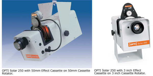 Opti - Videoproiettore-Opti-Solar 250 Gobo Projector